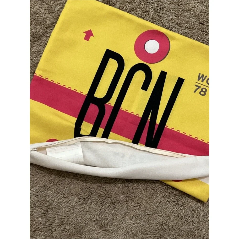 Pillow Barcelona BCN Airport 16Inch